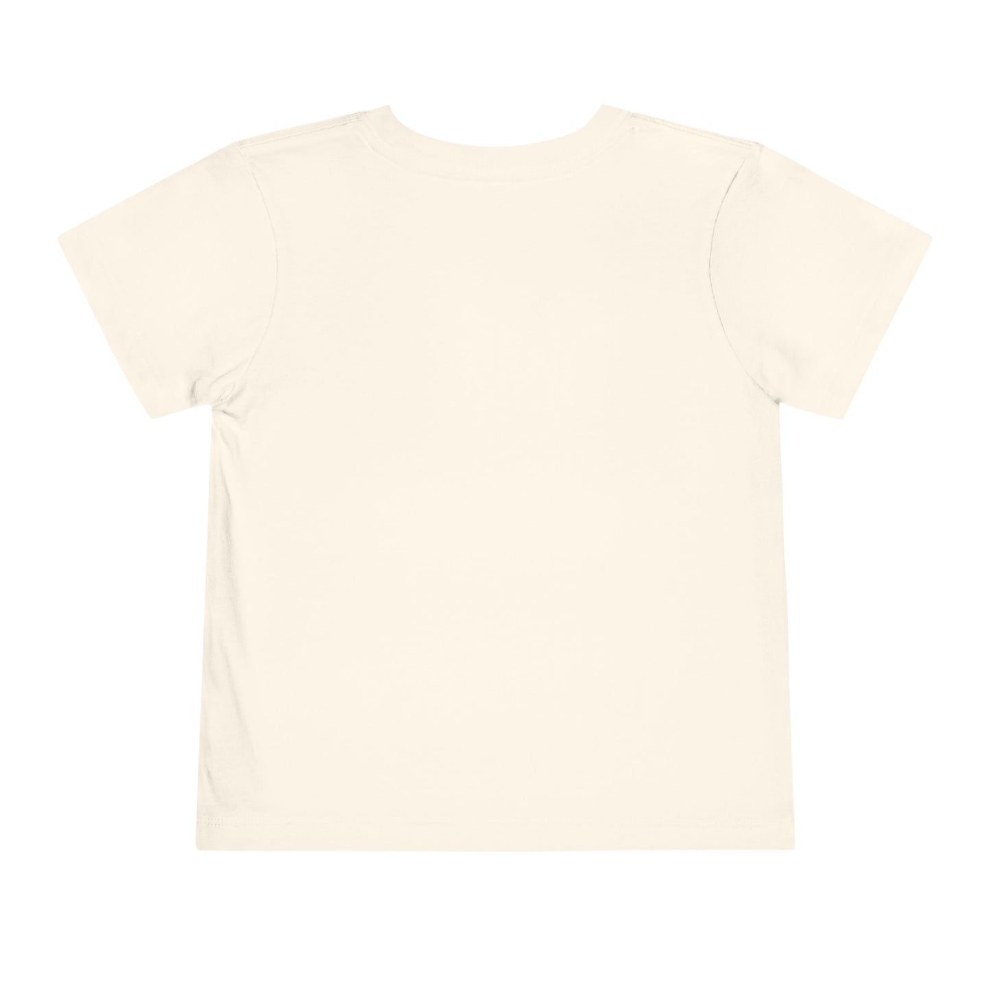 Toddler Tee – "Created in the Image of God" Colorful Christian Graphic