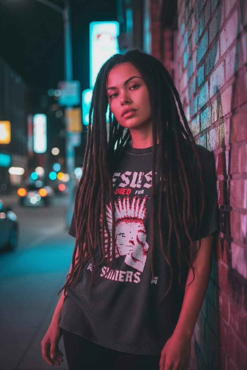 Sinners Graphic Tee – Christian Streetwear Oversized 100% Cotton Shirt